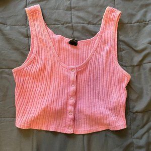 Wild Fable pink crop top